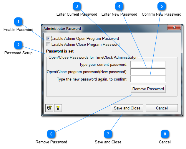 Change Administrator Password