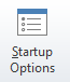 1. Startup Options